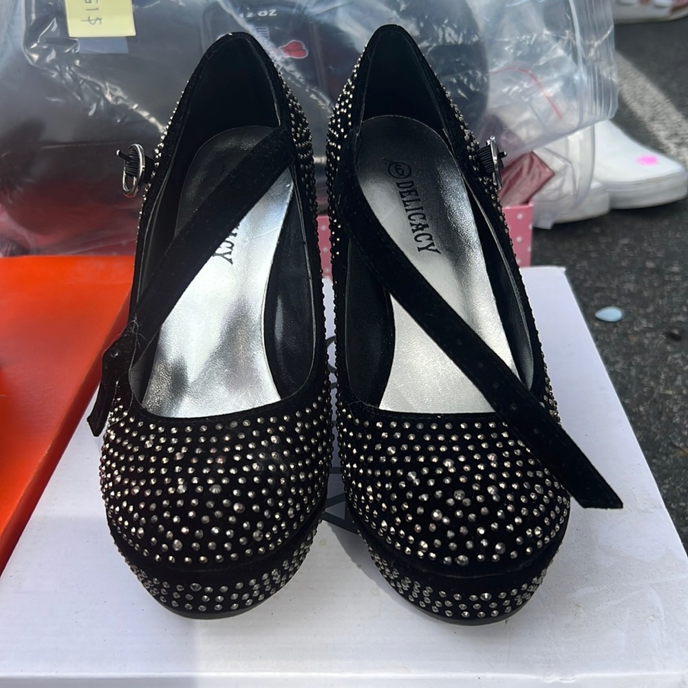 Bejewelled Wedges